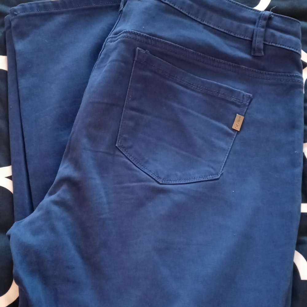 Cobalt blue jeans